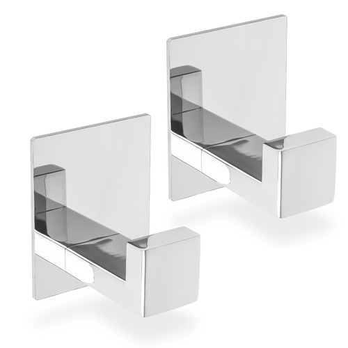 Ganci adesivi appendi - adesivi, 2x