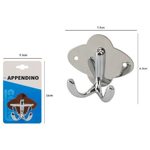 Appendino doppio gancio - appendino,